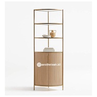 Cabinet display / Lemari hias pajangan sudut ruang tamu minimalis