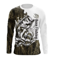 Personalized Pattern 3D Printing Fishing Apparel Outdoor Fishing Breathable and Comfortable Fishing 