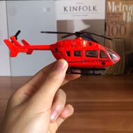 Genuine German SIKU SIKU EC135 Rescue Helicopter Alloy Simulation Car Model Airplane Toy 9.10.