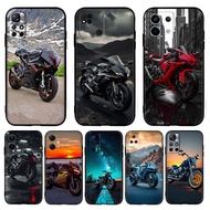 for Redmi K20 K40 K60 K70 Pro K50 Gaming A3 A3X Motorcycle DM Casing 5Y22 Black TPU Soft Silicone Ph