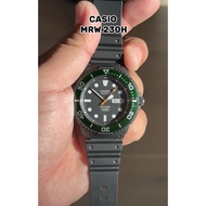 [Original] Casio MRW-230H-1E3 Black Analog Marine Inspired Rotating Bezel Youth Sport Watch
