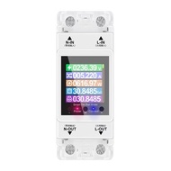 At2pw tuya Wifi Din Rail Đồng hồ đo năng lượng 100A Công tắc thông minh điều khiển từ xa AC85-265V V
