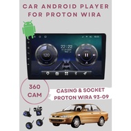 Android Player Package Promotion For PROTON WIRA 93-09 With 360 Camera