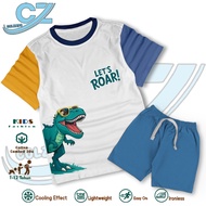 DINO T-Shirt Set for Boys 1-12 Years Cotton COmbed 30s Premium