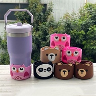 Cute Animal Silicone Boot for Stanley 40 oz, Bottle Bottom Protector Cover for Tumbler, Stanley Cup 