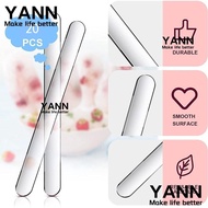 YANN1 Popsicle Sticks, Transparent Acrylic Popsicle Mold, Replacement Reusable Ice Cream Sticks