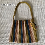 Knitted Bag Cute Olive Color Can Put An Ipad ️ : Second-Hand Second Hand Crochet