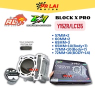 REDLEO ESR MOTOR 57MM+2 60MM+2 65mm+3 65mm 72MM +10 +16 BODY +7 +14 Y15ZR LC135 Ceramic Block X PRO 