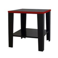 โต๊ะข้างสี่เหลี่ยม KIOSK KN-102 สีดำ/แดง (1041319)