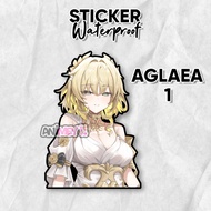 Aglaea Game Honkai Star Rail Sticker / Waterproof Anime Sticker