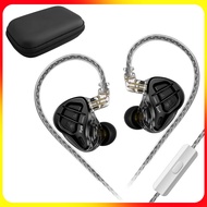 FAAEAL KZ ZAR HiFi Earbud Add PU Storage Case 1DD+7BA Hybrid Dynamic Driver In-ear DJ Monitor For Au