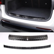 Stainless Steel Car Styling Rear Trunk Bumper Scuff Sill Protector Plate For BMW X1 U11 2023-2024 Ac