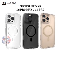 Genuine HODA Crystal Pro MS IP 16 Pro Max / 16 Pro tempered glass case