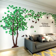 Barang Terlaris Stiker Dinding Desain Pohon Besar 3D Bahan Akrilik