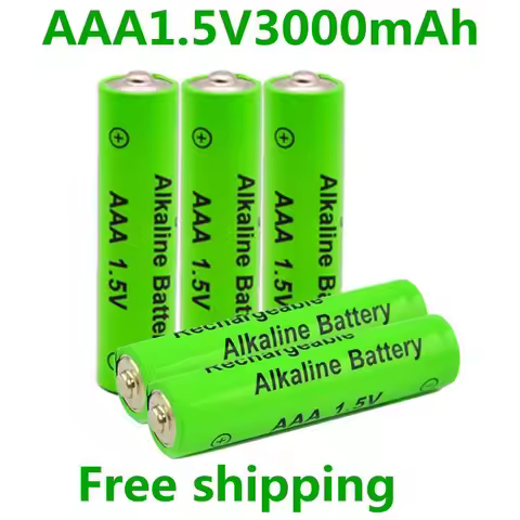 4-20pcs 1.5V AAA battery 3000mAh Rechargeable Alkaline battery NI-MH 1.5 V AAA battery for Clocks mi