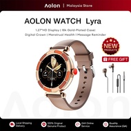 Aolon Lyra Smart Watch Women Original 33mm HD Display Small Wrist Design 100+ Sports Modes Women's H
