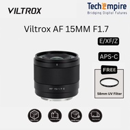 Viltrox 15mm F1.7 Air APS-C Lens Wide Angle Prime Autofocus for Sony E-Mount/ Fujifilm X-Mount