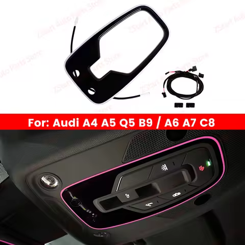 32 Colors LED for Audi Reading Light Ambient Light A4 A5 Q5 B9 A6 Original Light Decorative Lamp Upg