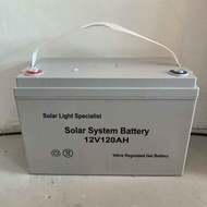 12V 120AH SOLAR Gel Battery HIGH QUALITY ready stock