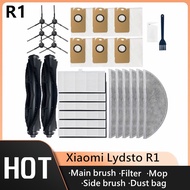 For Xiaomilysto R1/g2/S1/R1d cloth accessories HEPA filter cloth dust collector main brush