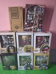 💢限時優惠💢💢售全新💥特典版💥日版/行版[現貨]:GSC Q版 figure 黏土人No.1354 日向寧次 火影忍者 & No.1545迷之女主角X FGO/Saber & No.1687 寶鐘瑪琳