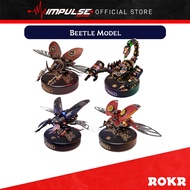 Robotime ROKR Beetle Model DIY 3D Puzzle - Rhinoceros Beetle, Scout Beetle, Stag Beetle, Emperor Sco