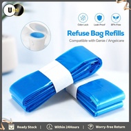2pcs Thickened Nappy Bin Refills Pet Baby Garbage Plastic Bag For Angelcare Nappy Bin Disposal Syste