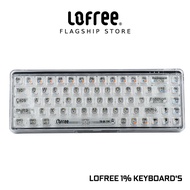 LOFREE 1% Transparent Bluetooth Mechenical Keyboard | 68 Keys