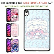 Melody Case For Samsung Tab A7 Lite 8.7'' A 8.0 2019 SM-T220 SM-T225N SM-T290 SM-T295 SM-T297 Fashio