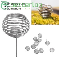 BETTER-LONTIME 10pcs Bonsai Baskets, Stainless Steel Fertilizer Tool Gardening Fertilization Baskets