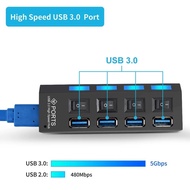 [Sg Stock] USB 3.0 5Gbps High Speed Hub with Switch