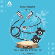 Akuana Double Tank Regulator Set