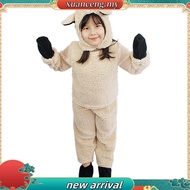 Halloween Kids Cute Sheep Costume Boy Girl Animal Cosplay Costume