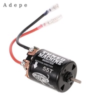 Adepe RC Car 4 Pole 12 Slot 55T 540 Brushed Motor for 1/10 Axial SCX10 RC4WD D90