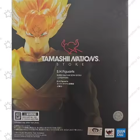 New Spot 66820 Bandai SHF Son Goku TNT Limited Z Warrior Super Saiyan Son Goku Dragon Ball Z Gift Ho