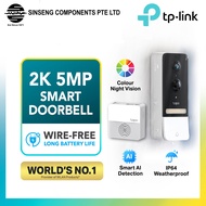 TP-Link Tapo Smart Battery Video Doorbell TP-Link [Order Model: Tapo D230S1]