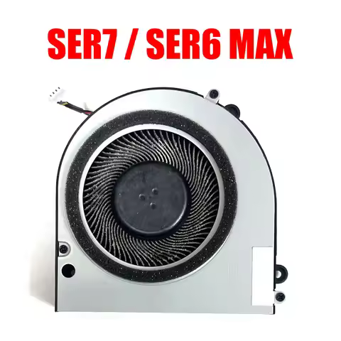 Mini PC CPU Fan For Beelink SER SER7 SER7-E / SER6 MAX MAX-E DC5V 0.4A New