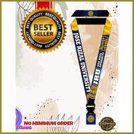 ◹ ◱ ☢ JRU | Jose Rizal University Black Lanyard Sling Id Lace