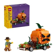 Festival Limited Edition 40822 Pumpkin Lantern Pickup Truck Boys and Girls Puzzle Assembly Building 