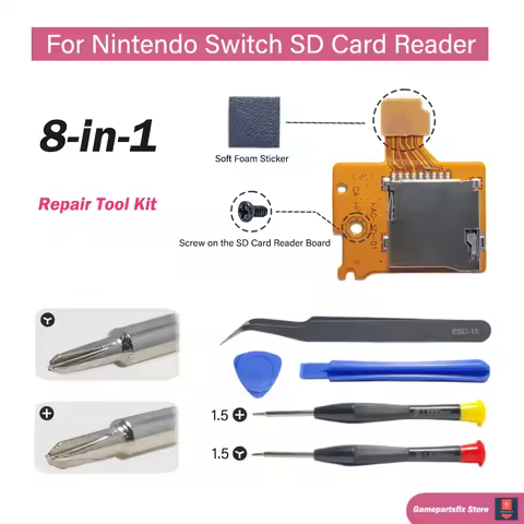 1/2/5 Sets for Nintendo Switch Game Console Replacement Parts SD Card Reader SD Memory Micro Card Sl