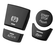 Car handbrake AUTO H start stop engine button knob cover Fit For BMW BMW 5 GT5 6 7 Series X3 X4 X5 X