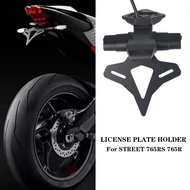Big sale NEW For Street 765RS 765R 765 RS 765 R Motorcycle Rear Short Tail Stock Tidy License Plate 