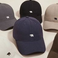 READY STOCK Polar Bear Korean Cap Baseball Cap Korean Style Simple Cap Topi Polar Bear
