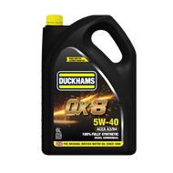 น้ำมันเครื่อง Duckhams Qx8 5W-40 5W-30 (7-9L) ACEA A3/B4 ฟรีเสื้อยืด