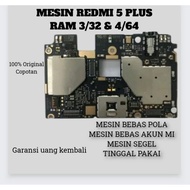 XIAOMI REDMI 5+ PLUS VINCE MESIN NORMAL RAM 4/64 &amp; 3/32 ORIGINAL COPOT
