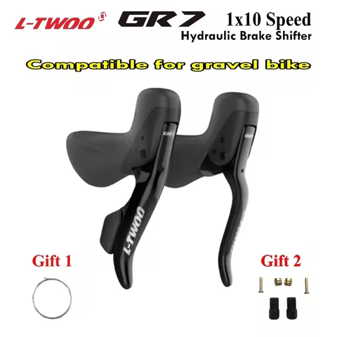 LTWOO GR7 Road Bike Hydraulic Disc Brake Shifter Levers 1x10S Speed Gravel Bicycle Shifter Alloy 10s