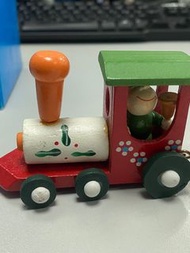 木製聖誕火車