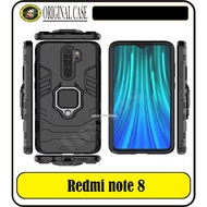 Case Redmi Note 8 Pro iRing iron - casing cover Redmi note 8 or Pro