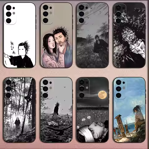 Vagabond Miyamoto Musashi Phone Case For Samsung S25,S24,S21,S22,S23,S30,Ultra,S20,Plus,Fe,Lite,Note