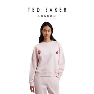 Ted Baker Womens Stiila Ted Baker Branded Sweat LT-PINK
